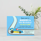 Invitations à la fête d'anniversaire de la course  (Debout devant)