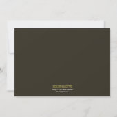 Invitations à la fête d'anniversaire de la Crème d (Dos)