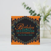 Invitations à la fête d'anniversaire de la dentell (Debout devant)