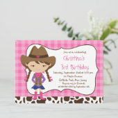 Invitations à la fête d'anniversaire de la petite (Debout devant)