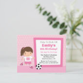 Invitations à la fête d'anniversaire de la petite  (Debout devant)