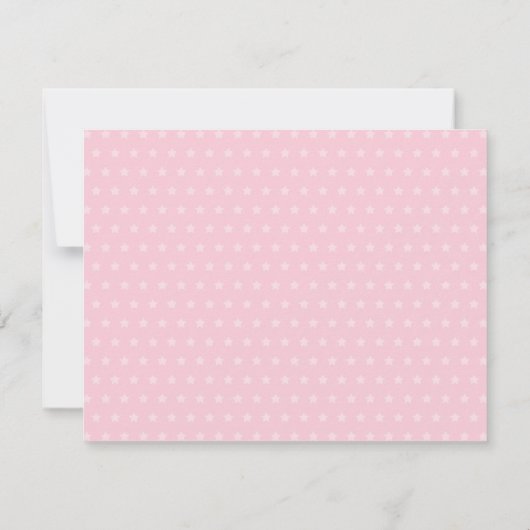 Invitations à la fête d'anniversaire de la petite  (Dos)