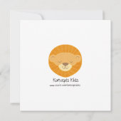 Invitations à la fête d'anniversaire de la Princes (Dos)