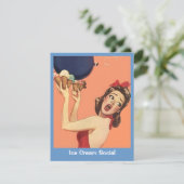 Invitations à la fête d'anniversaire de la surpris (Debout devant)