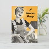 Invitations à la fête d'anniversaire de la surpris (Debout devant)