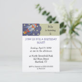 Invitations à la fête d'anniversaire de l'explosio (Debout devant)