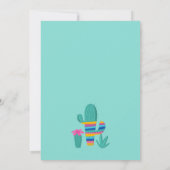 Invitations à la fête d'anniversaire de Llama (Dos)