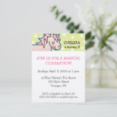 Invitations à la fête d'anniversaire de l'Unicorne (Debout devant)