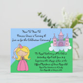 Invitations à la fête d'anniversaire de Princess (Debout devant)