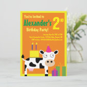 Invitations à la fête d'anniversaire des enfants d (Debout devant)