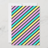 Invitations à la fête d'anniversaire Donut (Dos)