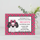 Invitations à la fête d'anniversaire du Chien Chie (Debout devant)