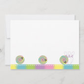 Invitations à la fête d'anniversaire du Pastel Gir (Dos)