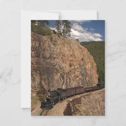 Invitations à la fête d'anniversaire du Train à va (Devant)