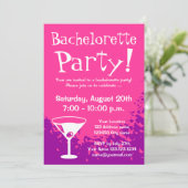 Invitations à la fête de Bachelorette | invitation (Debout devant)