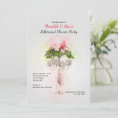 Invitations à la fête de dîner de Candelabra (Debout devant)