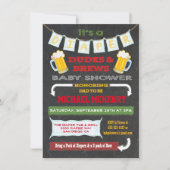 Invitations à la fête de la bière et de la couche  (Devant)