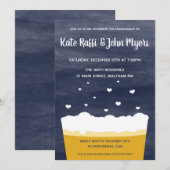 Invitations à la fête de la bière - Une fête brill (Devant / Derrière)