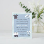 Invitations à la fête de la petite pouponnière Gen (Debout devant)