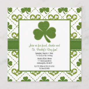 Invitations à la fête de la Saint-Patrick