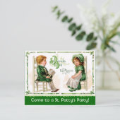 Invitations à la fête de la Saint Patrick de Victo (Debout devant)