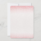 Invitations à la fête de la Saint-Valentin au coeu (Dos)