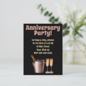Invitations à la fête de l'anniversaire (Debout devant)