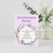 Invitations à la fête de l'anniversaire (Debout devant)