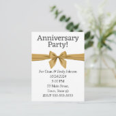 Invitations à la fête de l'anniversaire (Debout devant)