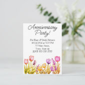 Invitations à la fête de l'anniversaire (Debout devant)