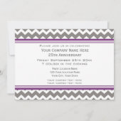 Invitations à la fête de l'anniversaire de l'entre (Dos)