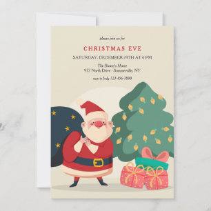 Invitations à la fête de Noël