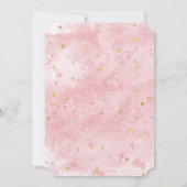 Invitations à la fête de Pâques de Bunny mignonne (Dos)