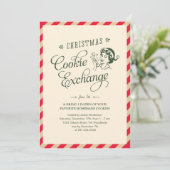 Invitations à la fête d'échange de cookies de Noël (Debout devant)