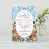 Invitations à la Fête des mariées Tea Party (Debout devant)