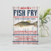 Invitations à la fête des poissons (Debout devant)