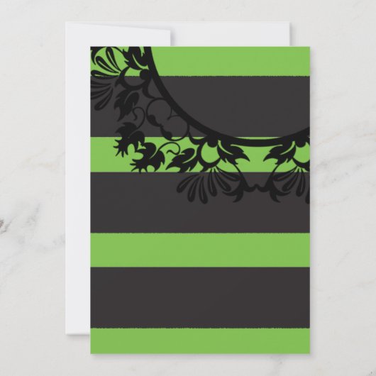 Invitations à la fête d'Halloween (Dos)