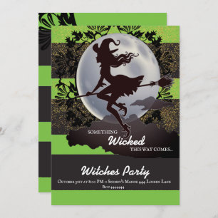 Invitations à la fête d'Halloween