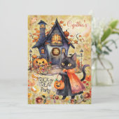 INVITATIONS À LA FÊTE D'HALLOWEEN (Debout devant)
