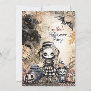 INVITATIONS À LA FÊTE D'HALLOWEEN
