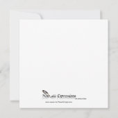 Invitations à la fête d'Halloween Pleine lune et O (Dos)