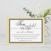 Invitations à la fête du 10e anniversaire (Debout devant)