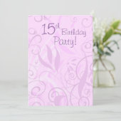 Invitations à la fête du 15e anniversaire de la fl (Debout devant)