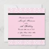Invitations à la fête du 18e anniversaire des Dama (Dos)