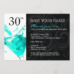 INVITATIONS À LA FÊTE DU 30e ANNIVERSAIRE