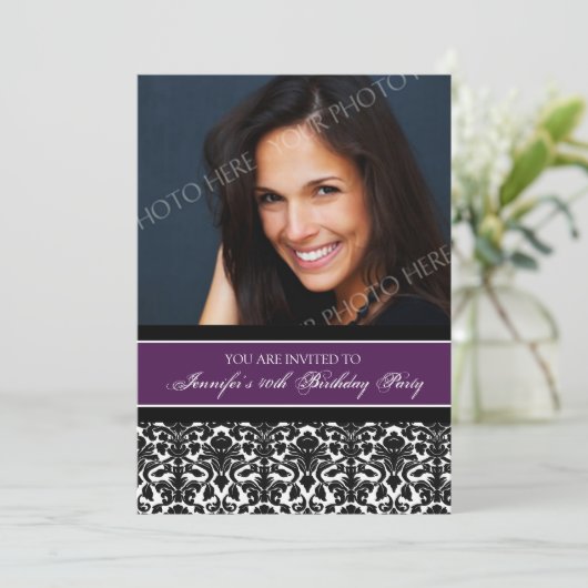 Invitations à la fête du 40e anniversaire de la ph (Debout devant)