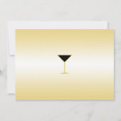 Invitations à la fête du 50e anniversaire de surpr (Dos)
