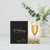 Invitations à la fête du 50e anniversaire - Manly (Debout devant)