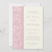 Invitations à la fête du 70e anniversaire de la fl (Dos)