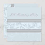 Invitations à la fête du 90e anniversaire de la Fl (Devant / Derrière)